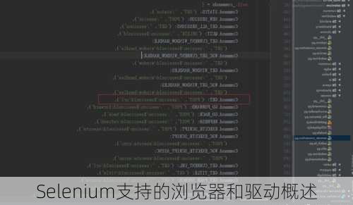 Selenium支持的浏览器和驱动概述