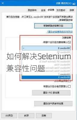 如何解决Selenium兼容性问题