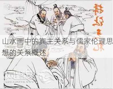 山水画中的宾主关系与儒家伦理思想的关系概述