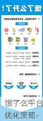 饿了么平台优化策略
