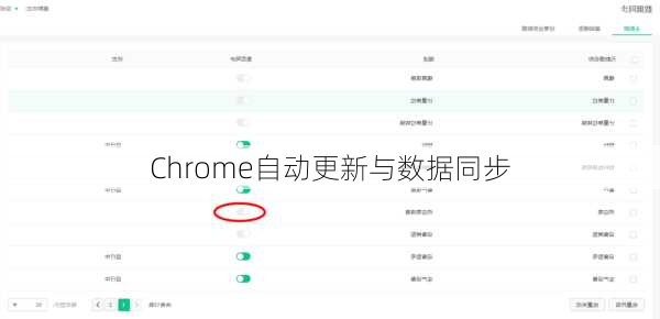 Chrome自动更新与数据同步