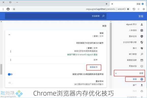 Chrome浏览器内存优化技巧
