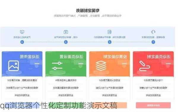 qq浏览器个性化定制功能演示文稿