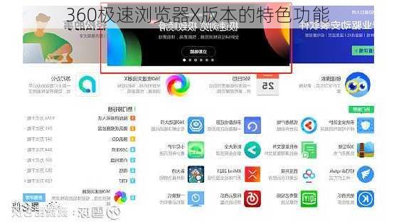 360极速浏览器X版本的特色功能