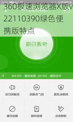 360极速浏览器X版v22110390绿色便携版特点