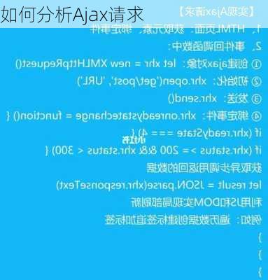 如何分析Ajax请求