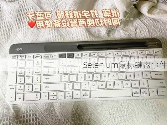 Selenium鼠标键盘事件