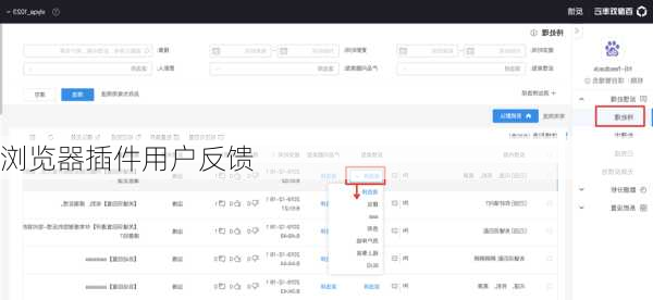 浏览器插件用户反馈