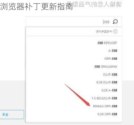 浏览器补丁更新指南