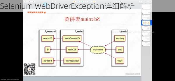 Selenium WebDriverException详细解析