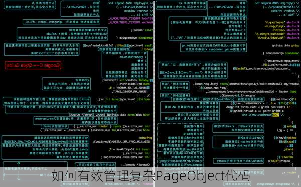 如何有效管理复杂PageObject代码