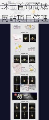 珠宝首饰商城网站项目管理