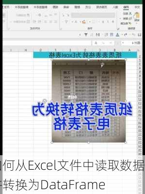 如何从Excel文件中读取数据并转换为DataFrame