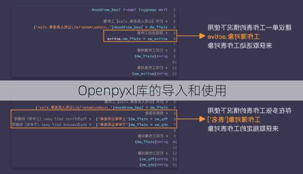 Openpyxl库的导入和使用