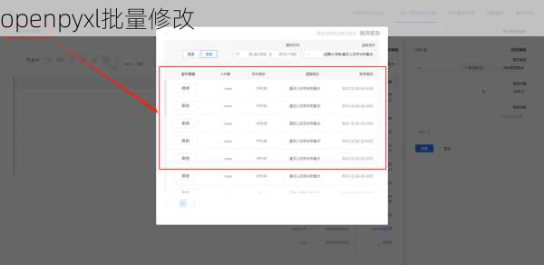 openpyxl批量修改