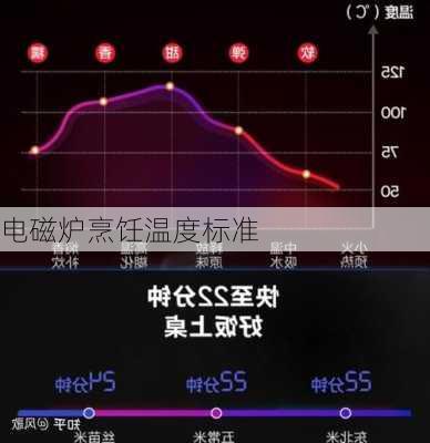 电磁炉烹饪温度标准