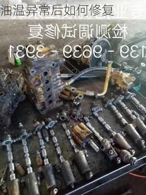 油温异常后如何修复