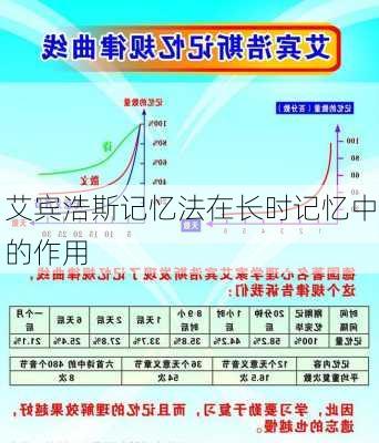 艾宾浩斯记忆法在长时记忆中的作用
