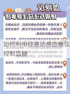 如何利用硅基动感血糖仪控制血糖