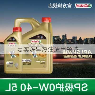 嘉实多导热油适用领域