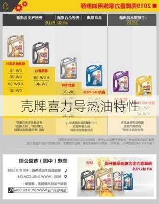 壳牌喜力导热油特性
