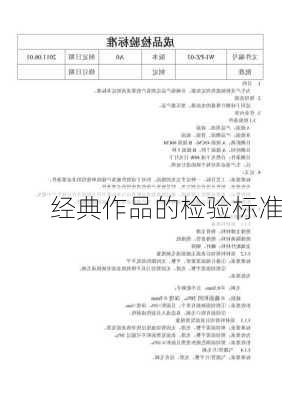 经典作品的检验标准