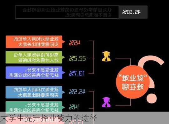 大学生提升择业能力的途径