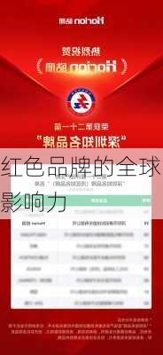 红色品牌的全球影响力