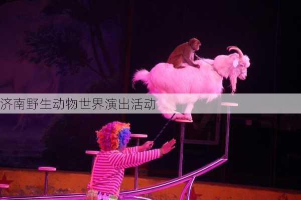 济南野生动物世界演出活动