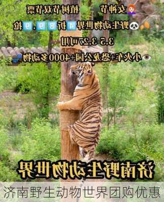 济南野生动物世界团购优惠