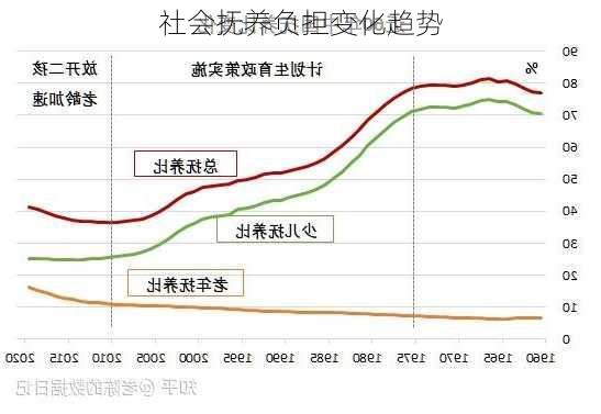 社会抚养负担变化趋势