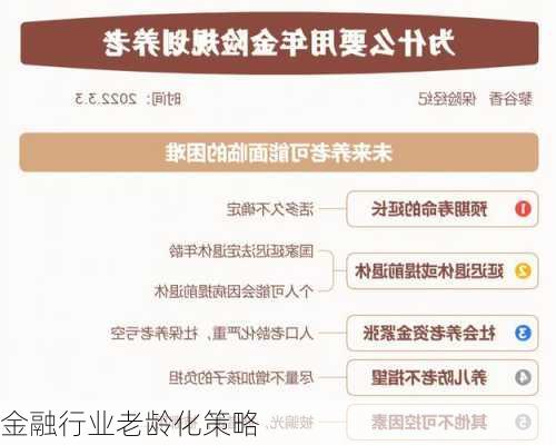 金融行业老龄化策略