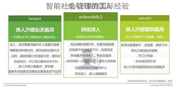 智能社会管理的国际经验