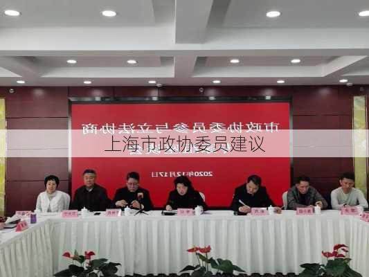 上海市政协委员建议