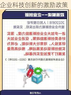企业科技创新的激励政策