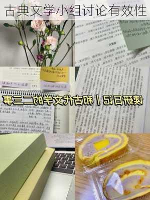古典文学小组讨论有效性