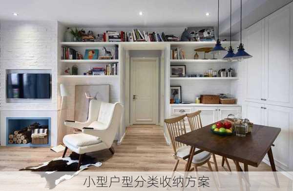 小型户型分类收纳方案
