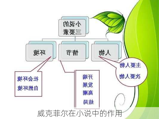 威克菲尔在小说中的作用