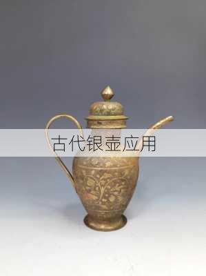 古代银壶应用