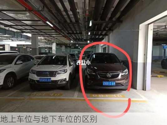 地上车位与地下车位的区别