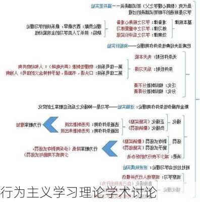 行为主义学习理论学术讨论