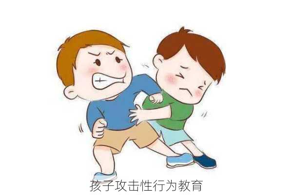 孩子攻击性行为教育