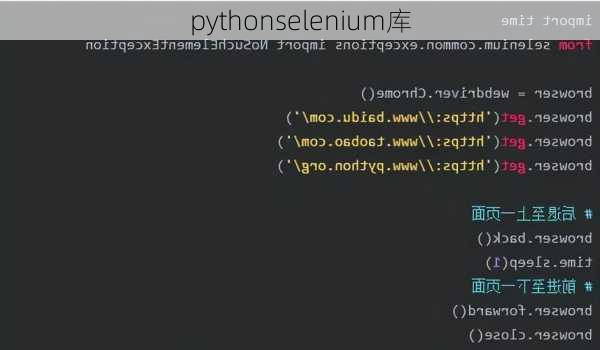 pythonselenium库