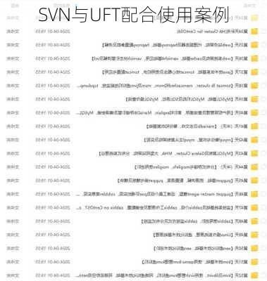 SVN与UFT配合使用案例