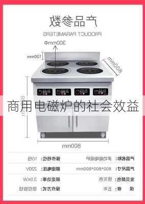 商用电磁炉的社会效益