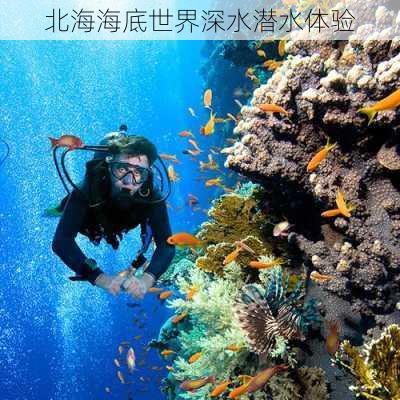 北海海底世界深水潜水体验