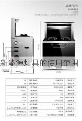 新能源灶具的使用范围