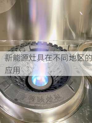 新能源灶具在不同地区的应用