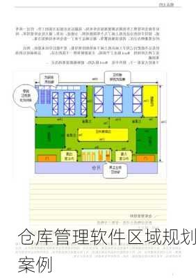 仓库管理软件区域规划案例