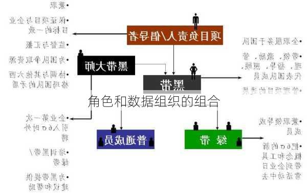 角色和数据组织的组合
